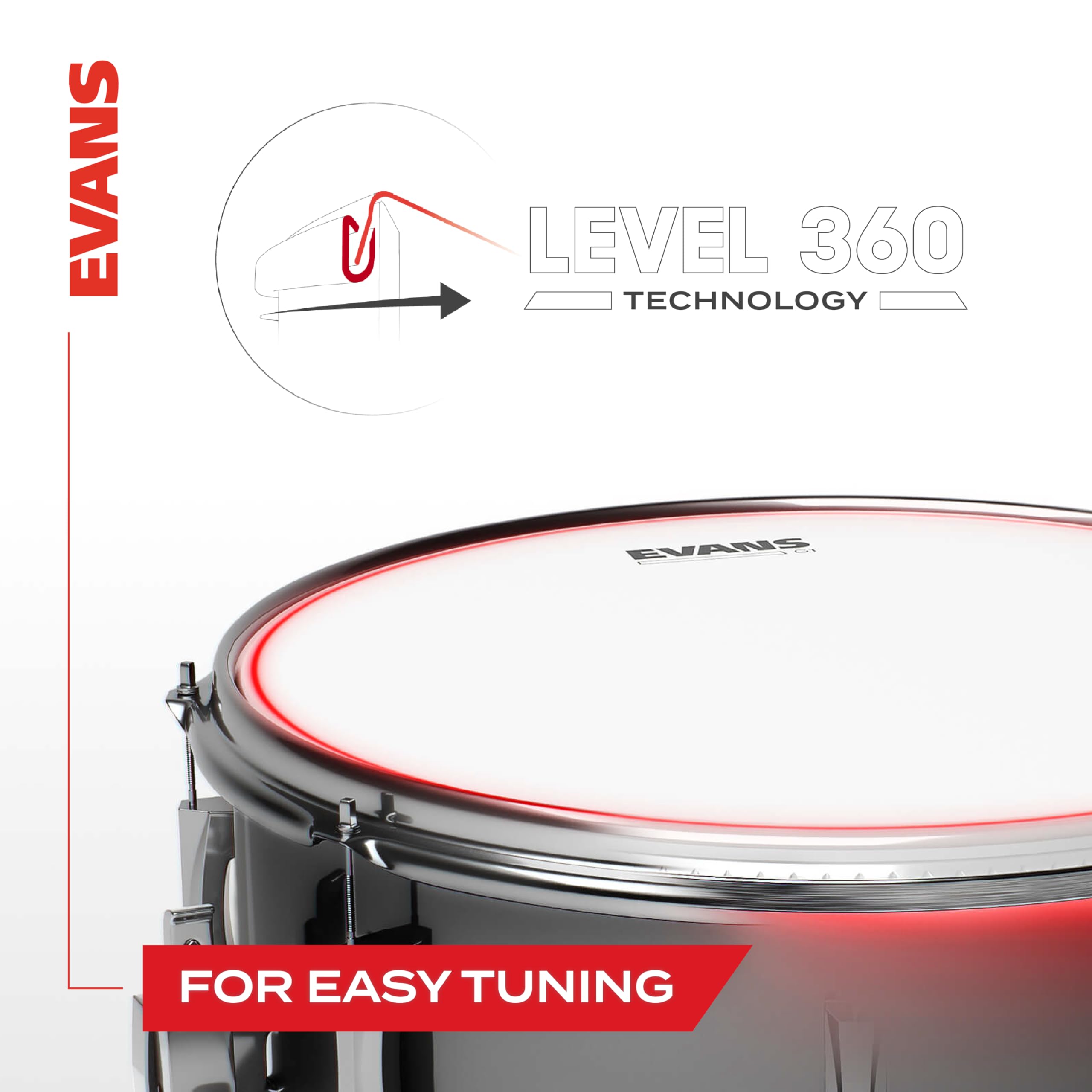 Evans Drum Heads   G2 Coated Tom Drumhead, 6 Inch